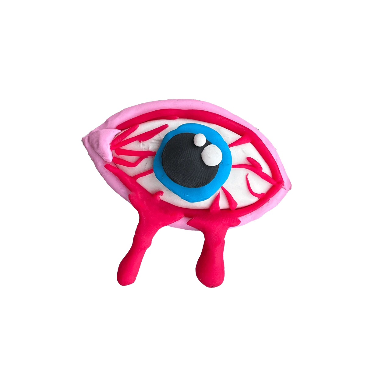 Plasticine eye